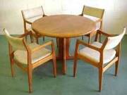 Danish Teak Dining Table and Chairs