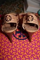 Tory Burch Leather Sandles New in Box